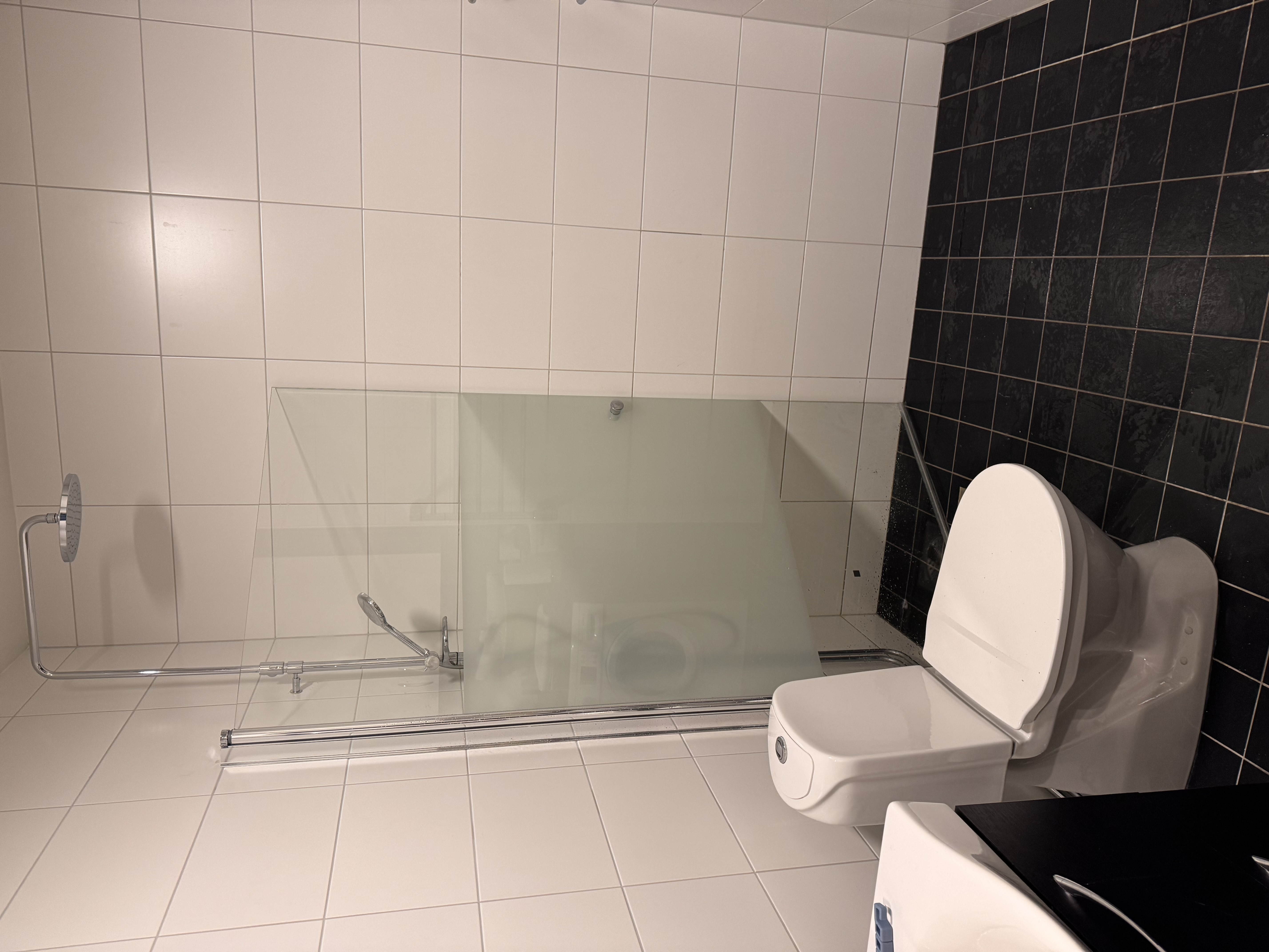 Installation av duschvägg